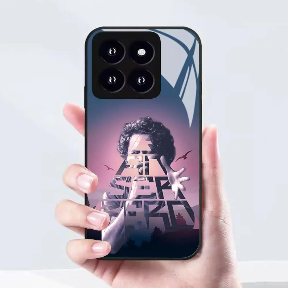 Фото Чехол для телефона R-residente Canserbero для Xiaomi 17 15 14 13 12 Mi 11 X T Ultra Pro Lite 5G, черный стеклянный чехол №4