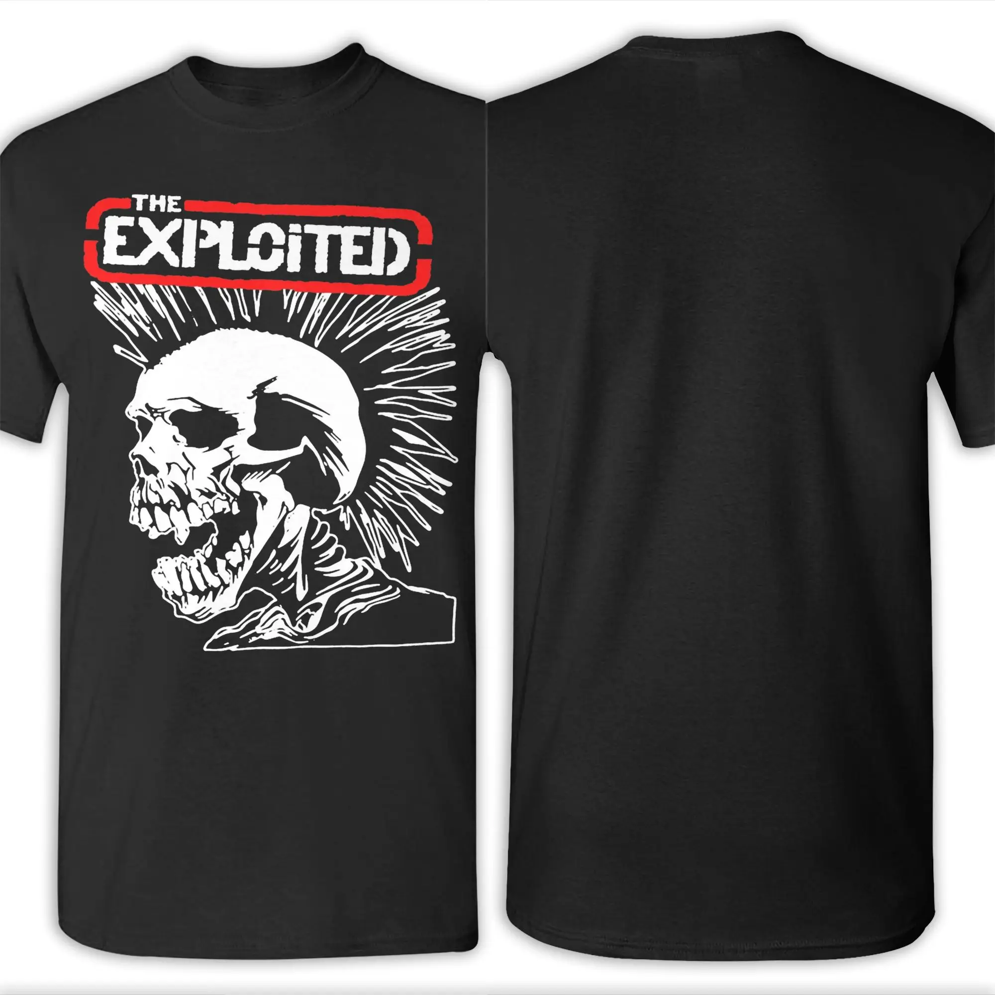 Футболка Streetwear The Exploited, мужская хлопковая футболка с короткими рукавами и круглым вырезом, летняя одежда (art.: 3920da11d26de) - 3920da11d26de