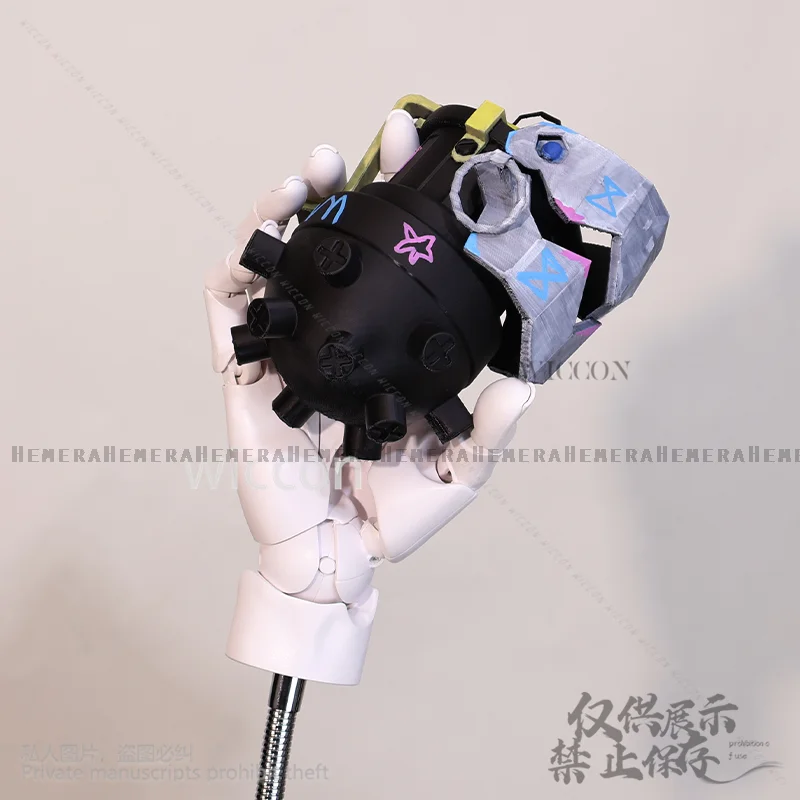 Аниме Arcane Косплей Jinx Костюм Chomper Акула Оружие Брелок Реквизит Для Хэллоуина