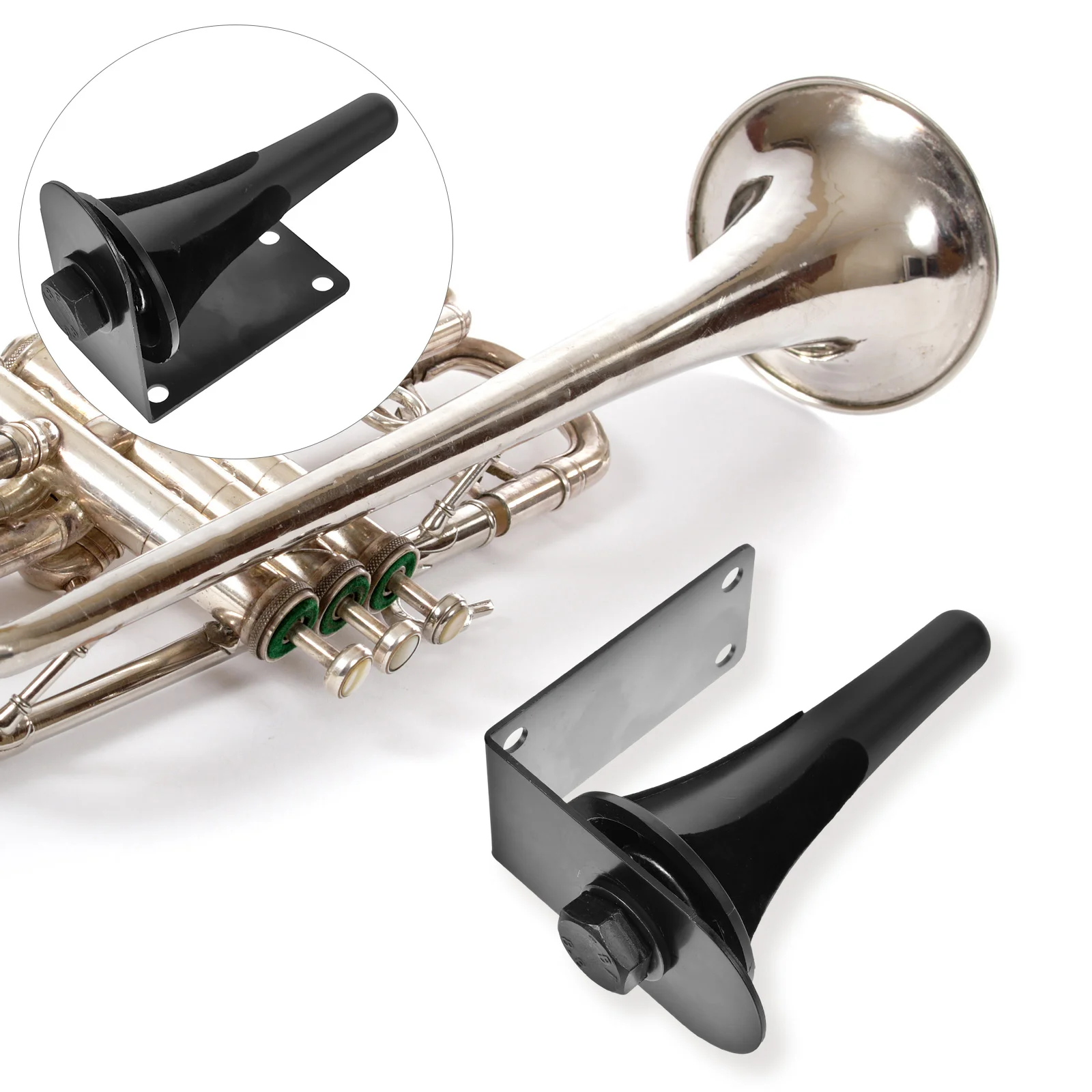 Маленький настенный кронштейн с рогом домашняя вешалка для духовых инструментов