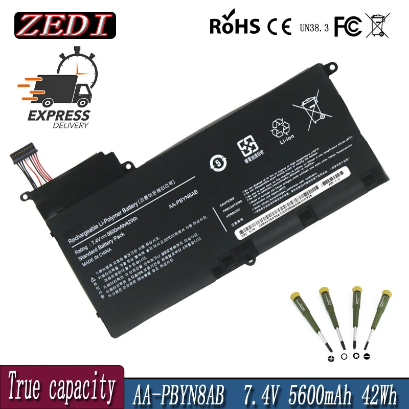 ZEDI Новый аккумулятор для ноутбука AA-PBYN8AB SAMSUNG NP520U4C 530U4C 535U4C NP530U4 NP530U4C NT530U4