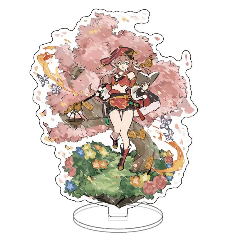 Аниме Фигурка Genshin Impact Zhongli tataglia Xiao разбавленный Ragnvindr Kaeya акриловая модель на