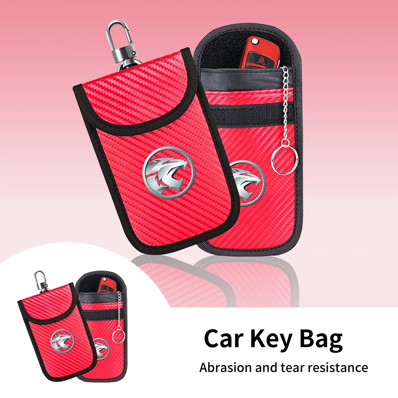 Автомобильная кожаная сумка для хранения ключей анти-потерянный брелок