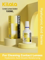 kilala 100ML Contact Lense Solution Cleaner liquid lens solution For cleaning and maintenance contact lenses
