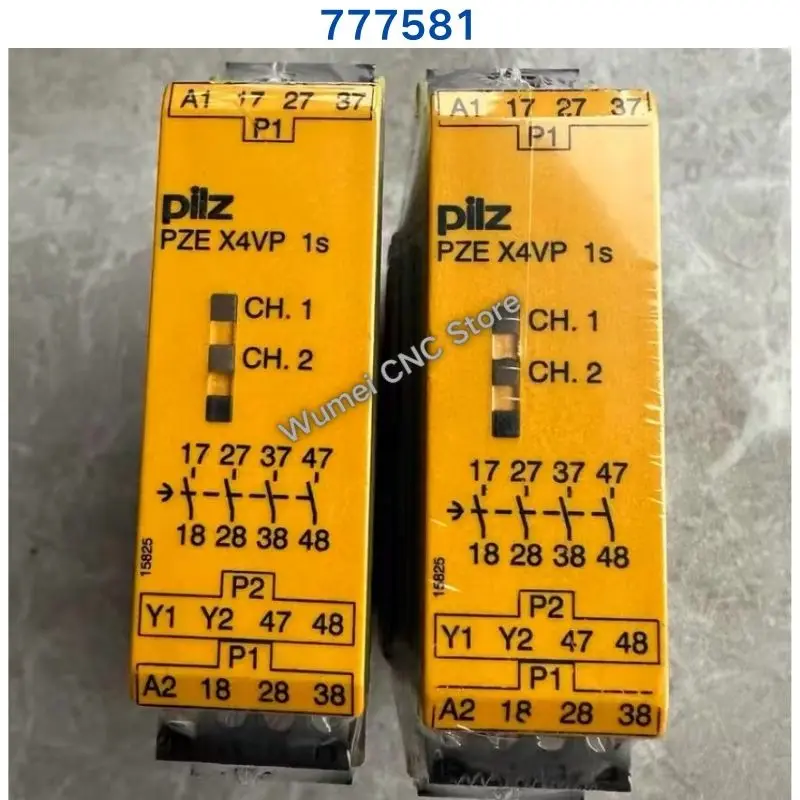 новое реле PILZ PZE X4VP 777581