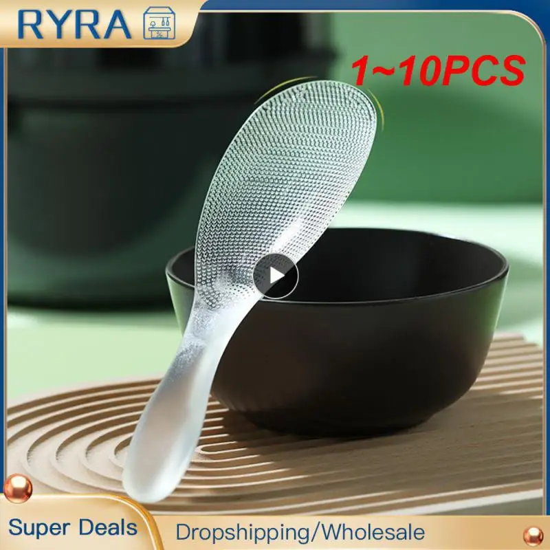 1 ~ 10 шт. японская кухонная антипригарная ложка для риса лопатка устойчивая к