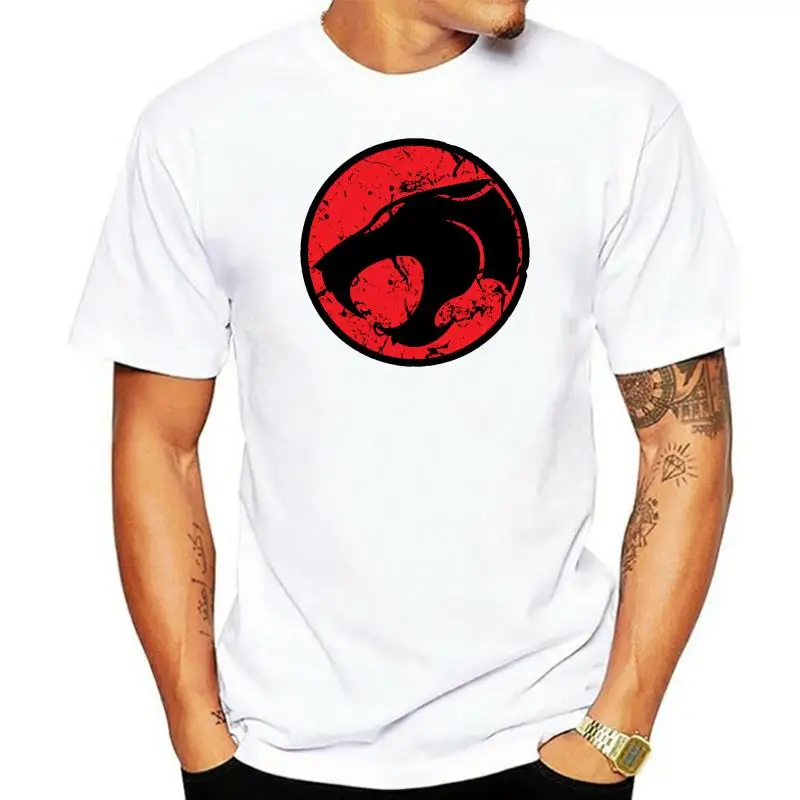 

Винтажная футболка с изображением грозы и котов