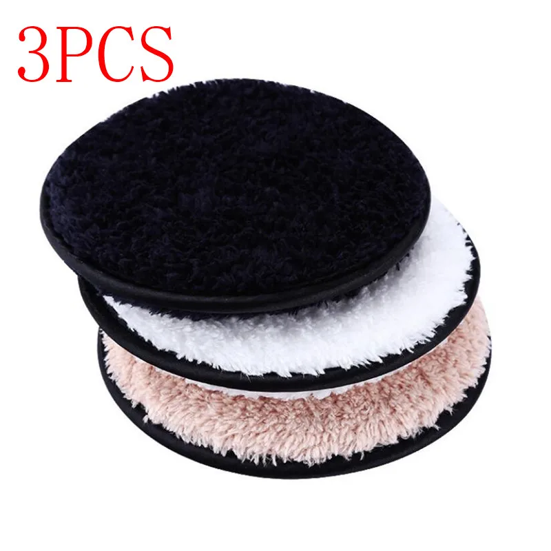 

Sdotter 3Pcs Makeup Remover Pads Microfiber Reusable Face Towel Make-up Wipes Cloth Washable Cotton Pads Skin Care Cleansing Puf