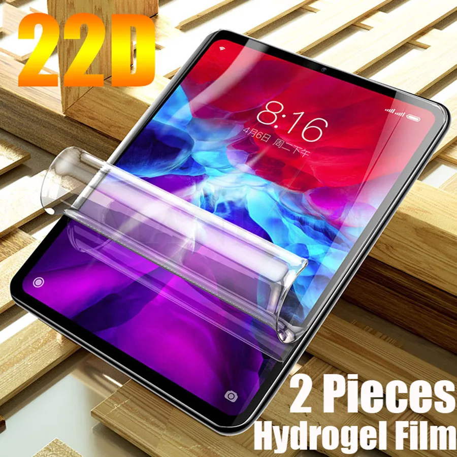 

2PCS Soft TPU Hydrogel Film for iPad Pro 11 12.9 2021 Air 4 3 iPad 10.2 9.7 10.5 iPad mini 1 2 3 4 5 Protective Screen Protector