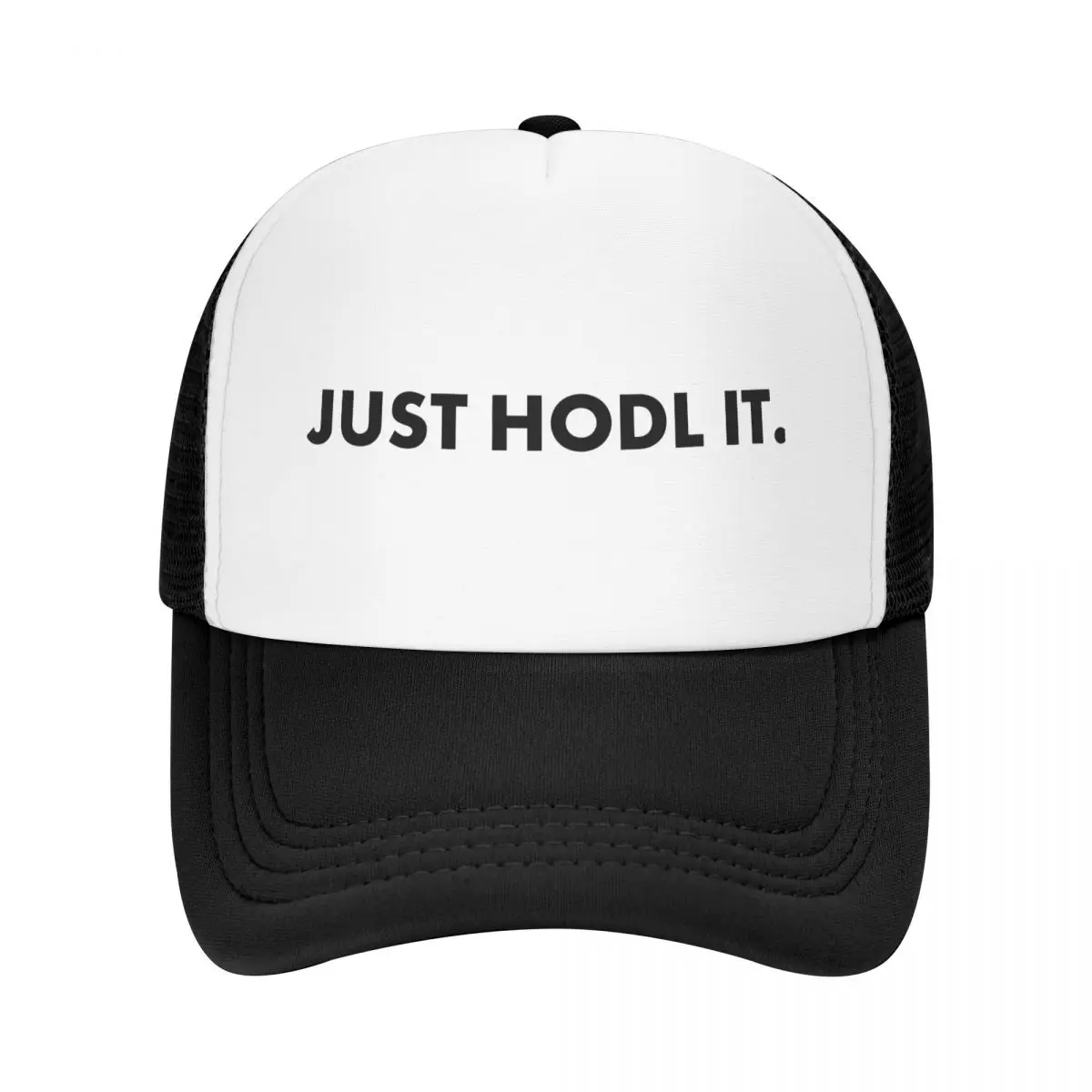 

Fashion Unisex Cryptocurrency Just Hodl It Trucker Hat Adult Adjustable Baseball Cap Men Women Hip Hop Snapback Caps Sun Hats