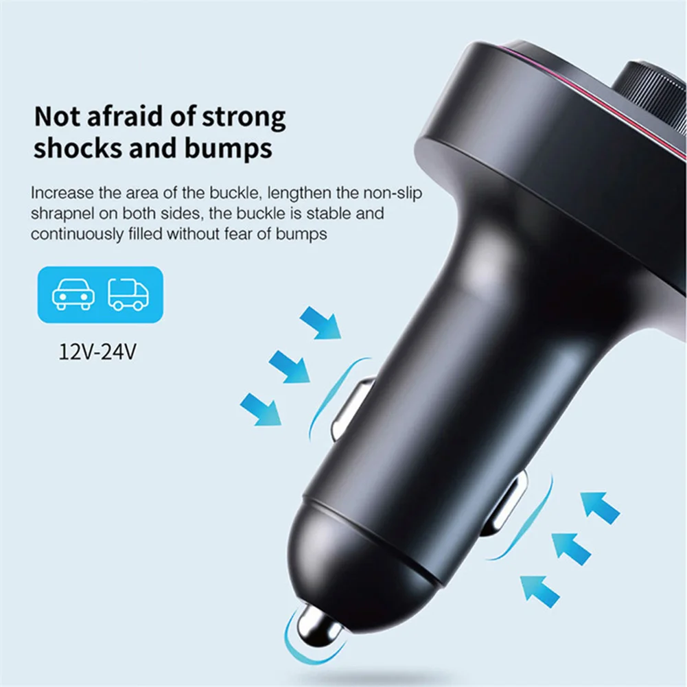 

Автомобильное зарядное устройство с 2 USB-портами, 12-24 В, а
