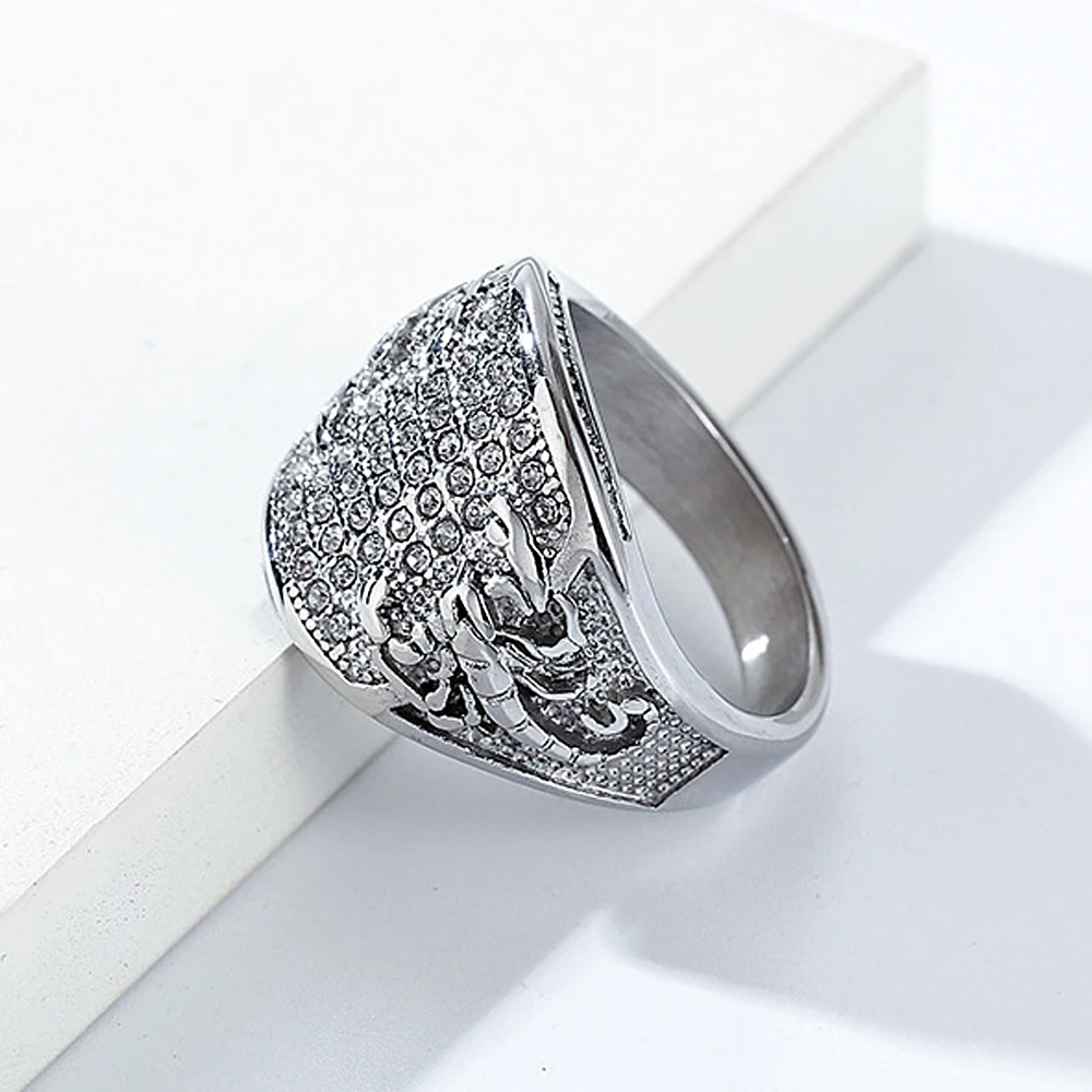 

Punk Retro Creative Scorpion Ring Stainless Steel Gothic Animal Ring Hip-hop Men's and Women's Fashion Jewelry Gifts Wholesale