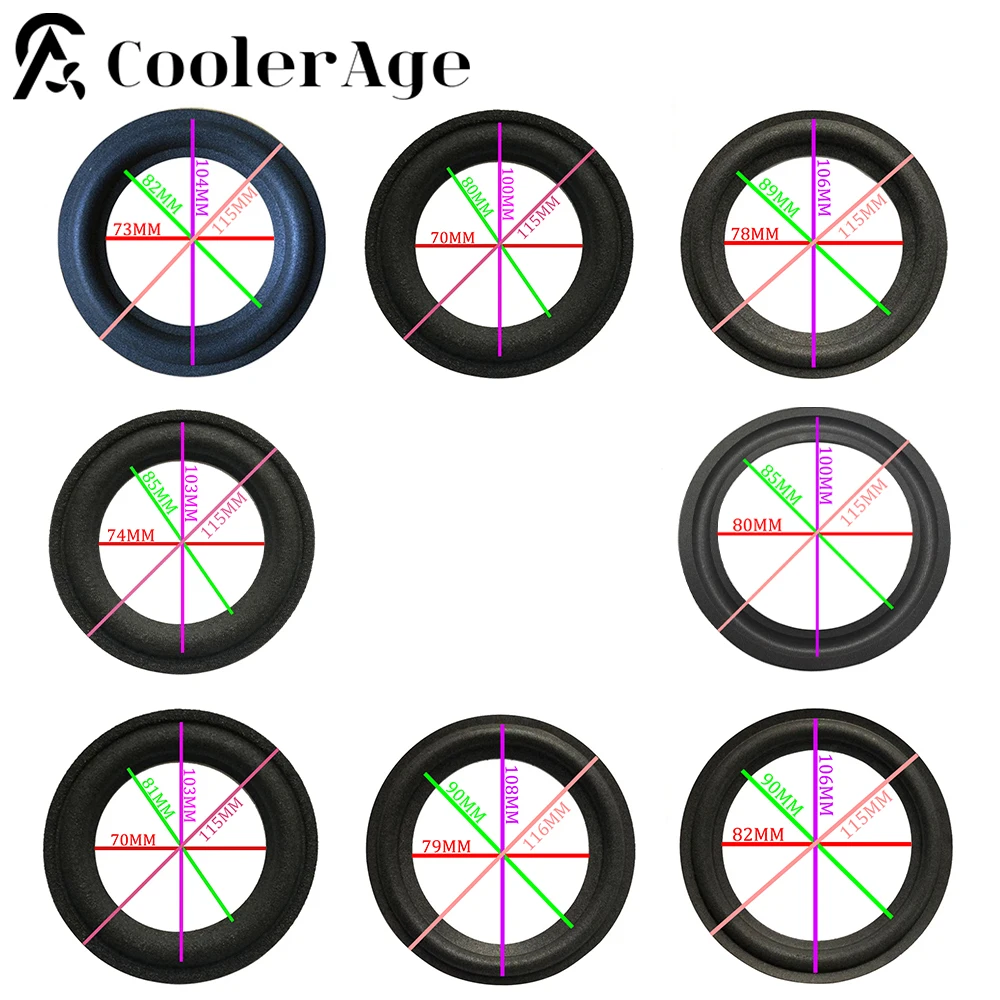 Кольцо из вспененного материала для динамика Набор ремонта колец с объемными