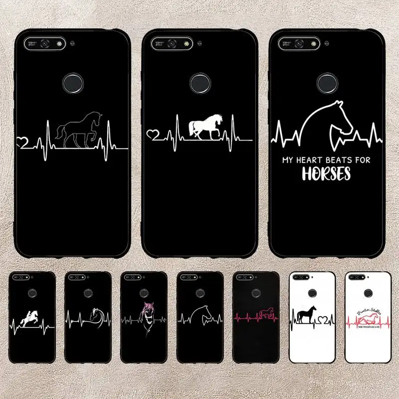 

Horse Heartbeat Riding Gallop Phone Case For Xiaomi 11 10 12Spro A2 A2lite A1 9 9SE 8Lite 8explorer F1 Poco 12S Ultra Cove