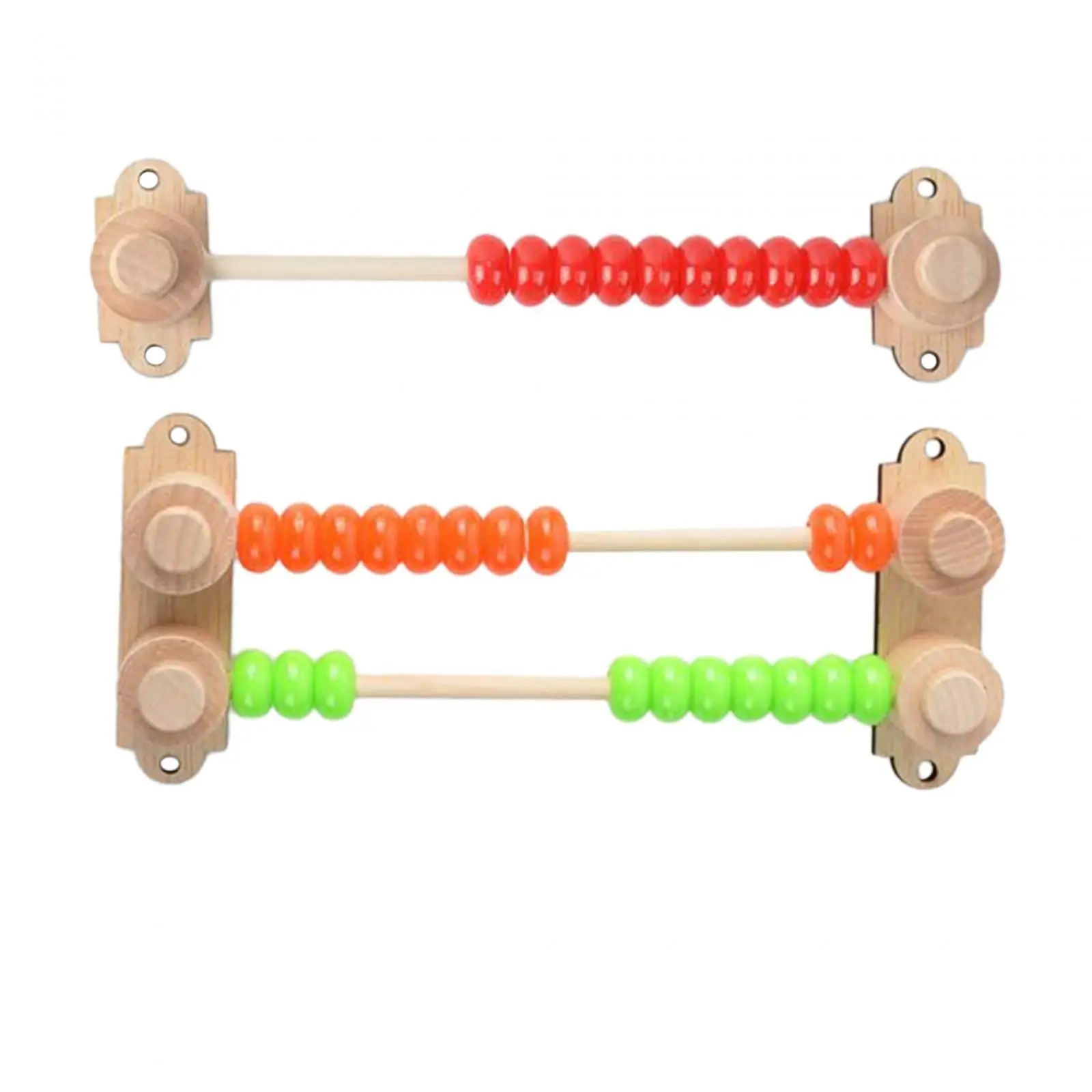 

Занятая доска Abacus мелкая моторная рукоятка DIY аксессуары из дерева