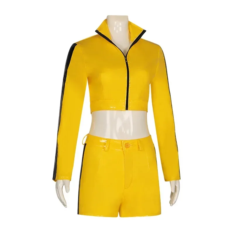 Костюм невесты из фильма Ki-ll Bill том 1 костюм униформа наряды на Хэллоуин карнавал