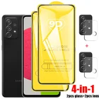 самсунг а52s Полное покрытие стекло Samsung A72 защитное стекло для телефон Sansung A-72 4g Tempered Glass For Samsung Galaxy a52 Screen Protector защитная пленка для экрана samsung galaxy a72 стекло камеры пленка 2021