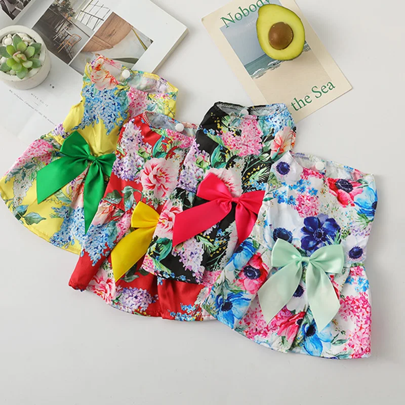 

Женское летнее платье принцессы с изображением собаки, хлопковая легкая юбка с изображением собаки, элегантные летние свадебные платья для...