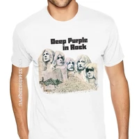deep purple in rock cotton t shirt plus size boyfriends port tee shirts normal men tshirts newest cotton t shirt group
