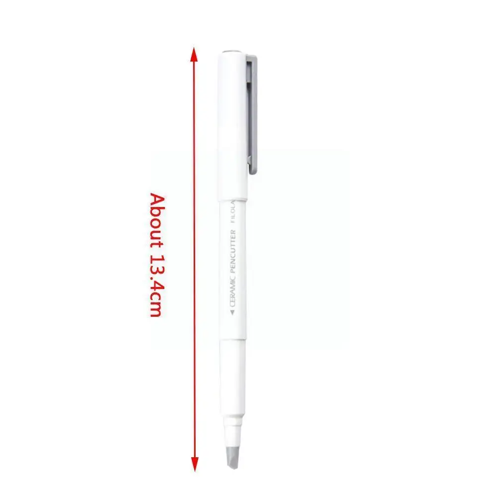 

Paper Pen Knife Wear-resisting Newspaper Hand Blade Cutter 13cm Ceramic Tape Book Knives Cutting Paper O8h4