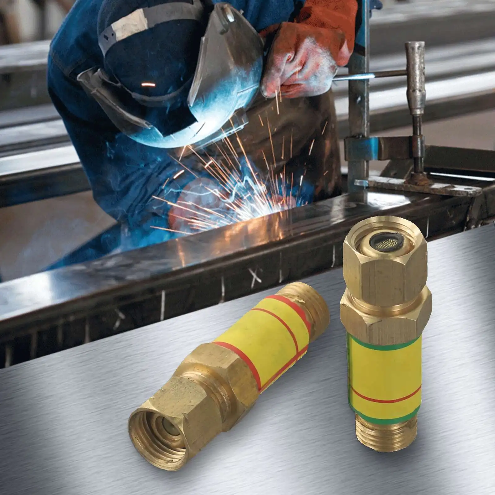 Новый кислородный + ацетиленовый ограничитель кислорода практичный обратный