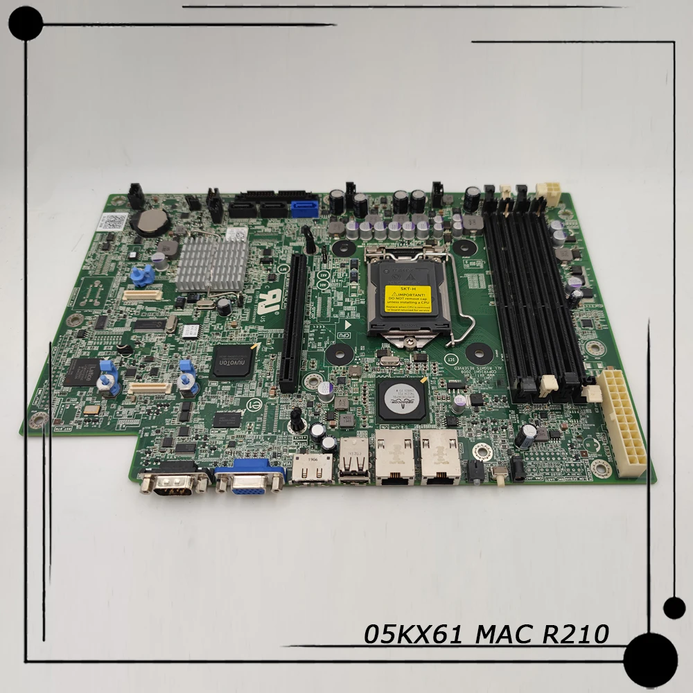 Материнская плата для сервера MAC R210, модель 3X6X0 1G5C3 9T7VV LGA 1156