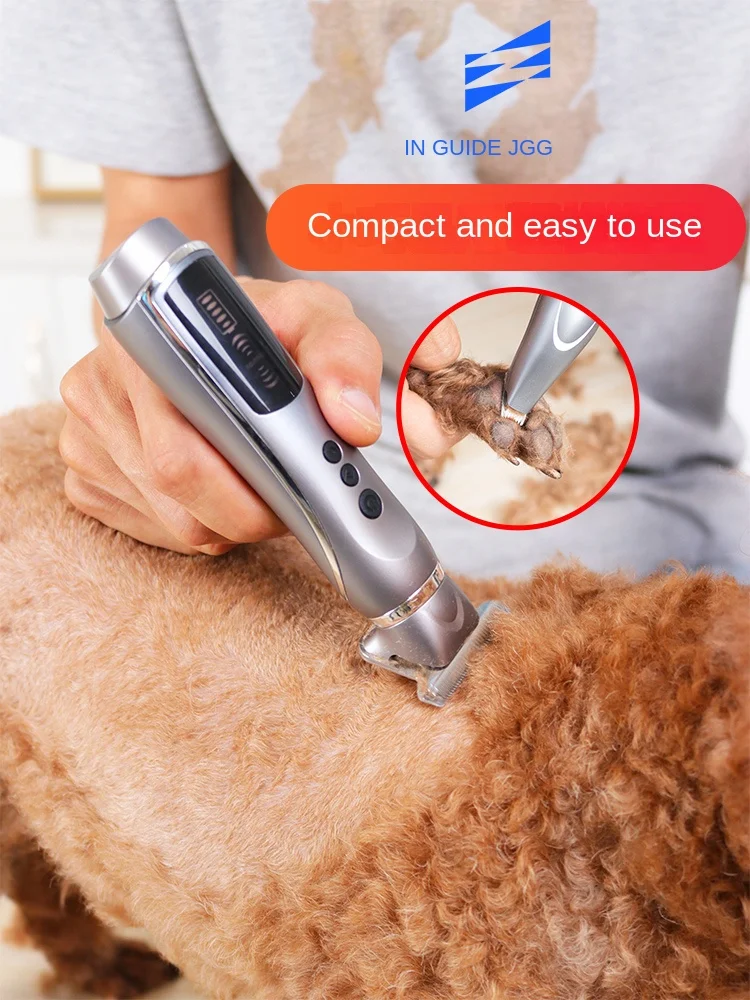 JGG Pet Shaver Electric Clipper Dog Pet Hair Clipper Teddy Cat Foot Shaving Tool Artifact Dog Fur Trimmer