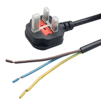 high quality ce certified uk 3 core power cable best price 31 5mm2 computer power cord 13a fuse