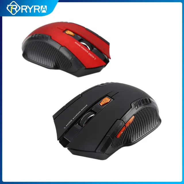 RYRA Gaming Wireless Mouse Silent Ergonomic Mouse 6 keys 2.4GHz Mause Gamer Noiseless Computer Mouse mice for gaming office 1