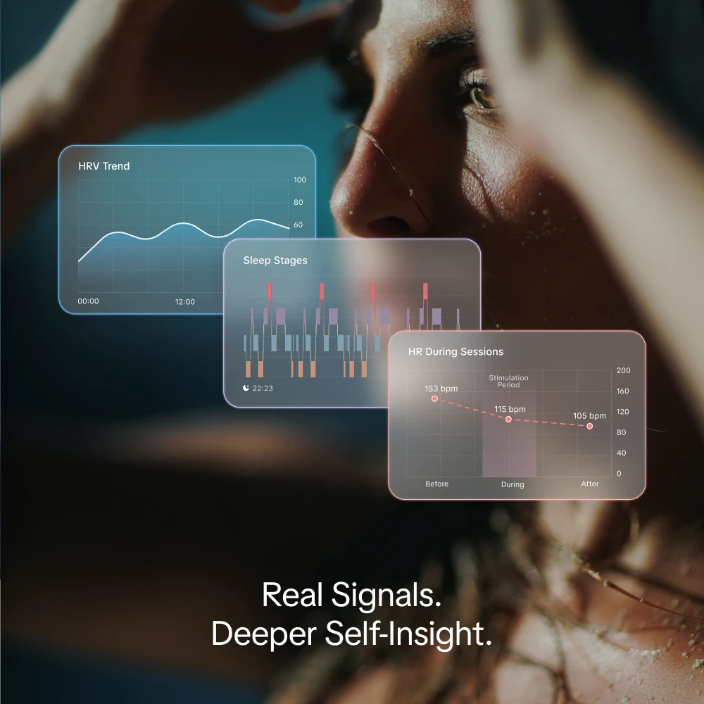 ZenoWell Luna Plus: Стимулятор вагусного нерва с ИИ-тренером для глубокого сна, снятия стресса, нормализации ВСР и устранения головной боли без лекарств (art.: 3920dc5e91cd9) - 3920dc5e91cd9