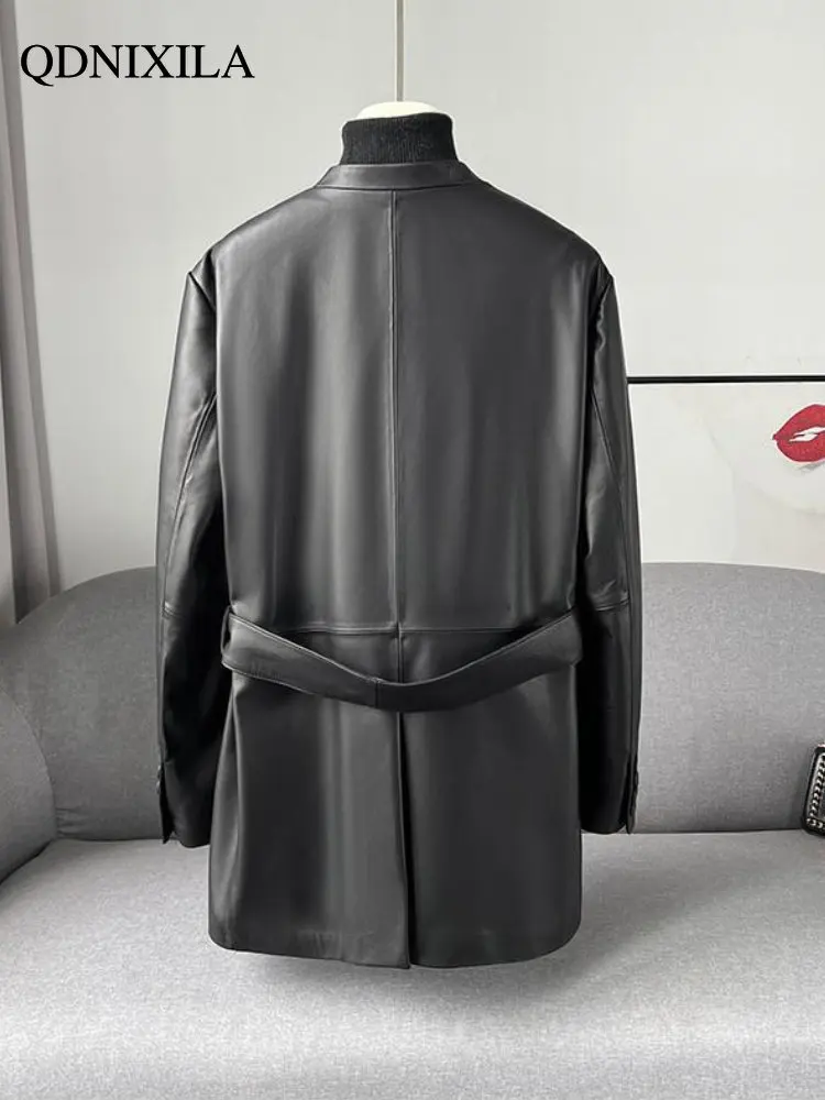 Leather Jacket Women High Imitation Sheepskin Leather Coat New Outerwear Casual Leather Coat Spring Jacket Women Female Jacket