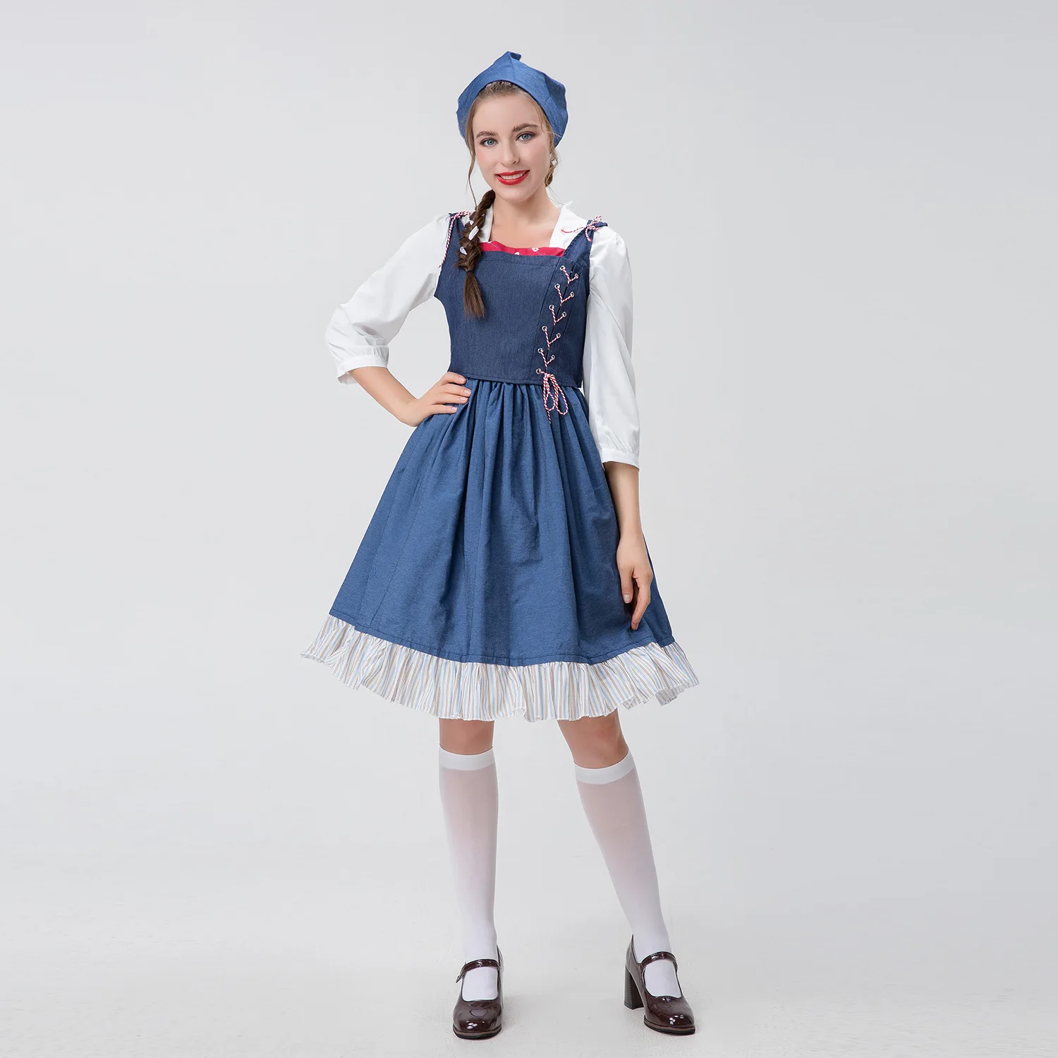 

Beer Girl Costume European and American Manor Maid Costume