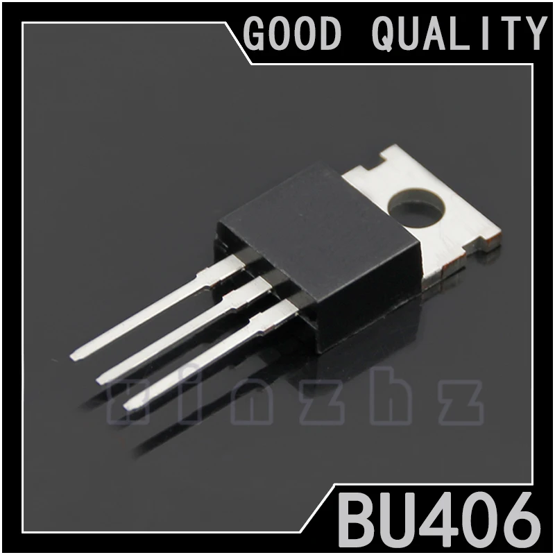 

10PCS BU406 Inline Switch Transistor TO-220 NPN 7A/60W