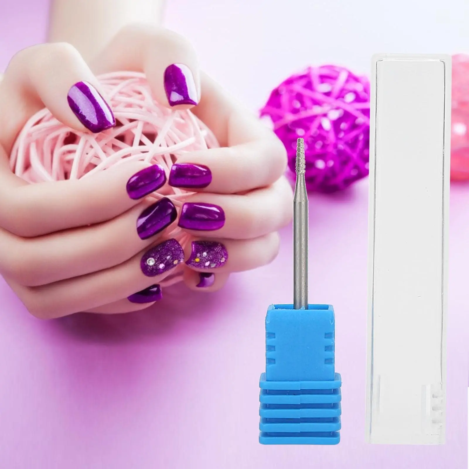 

Nail Bits Polishing Burr Nail Grinding Head Nail Polishing Machine Spare Parts for Gel Nails Cuticles for UV Gel Nail Polish