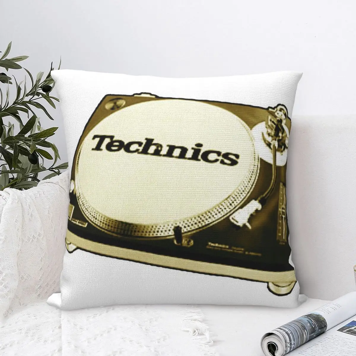 Technics 1200 Золотая Подушка с поворотным механизмом подушка чехол черная наволочка
