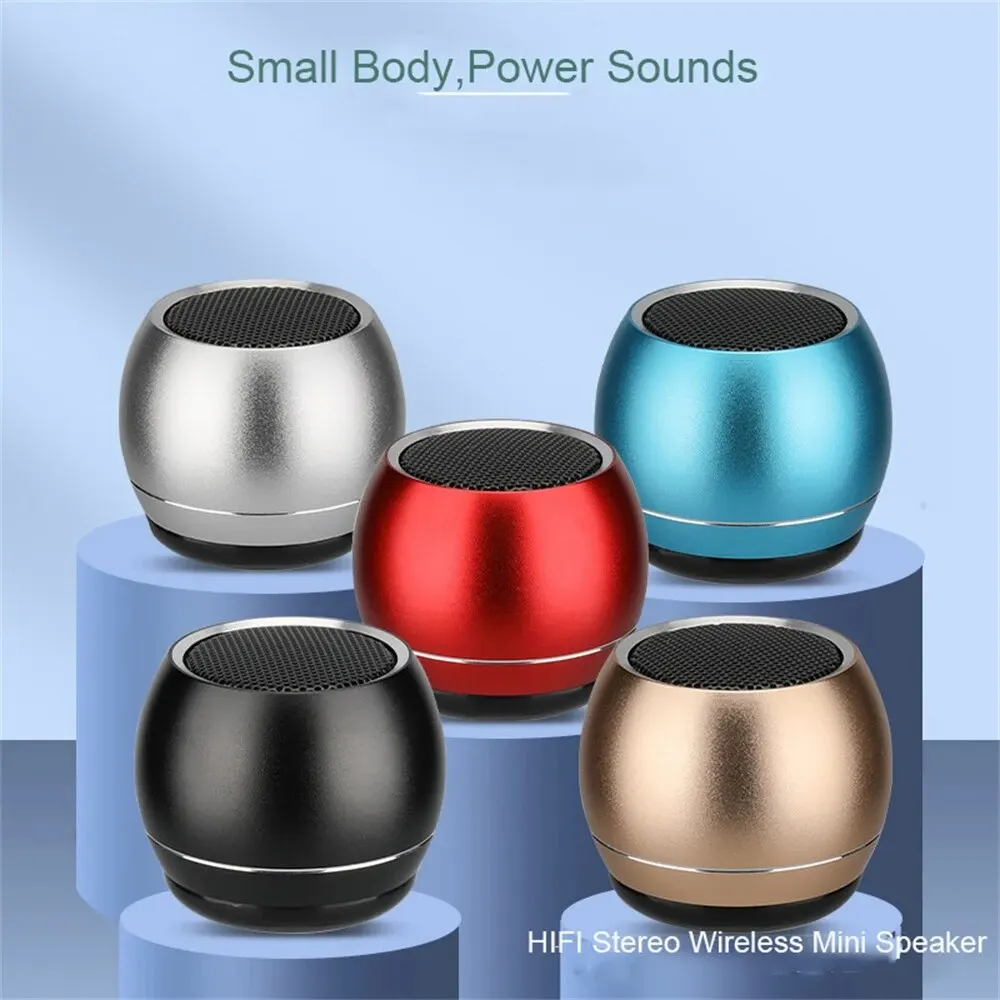 

U3 TWS Interconnect Portable Mini Wireless Stereo Speaker Bluetooth Gun Metal Heavy Subwoofer Outdoor Speaker