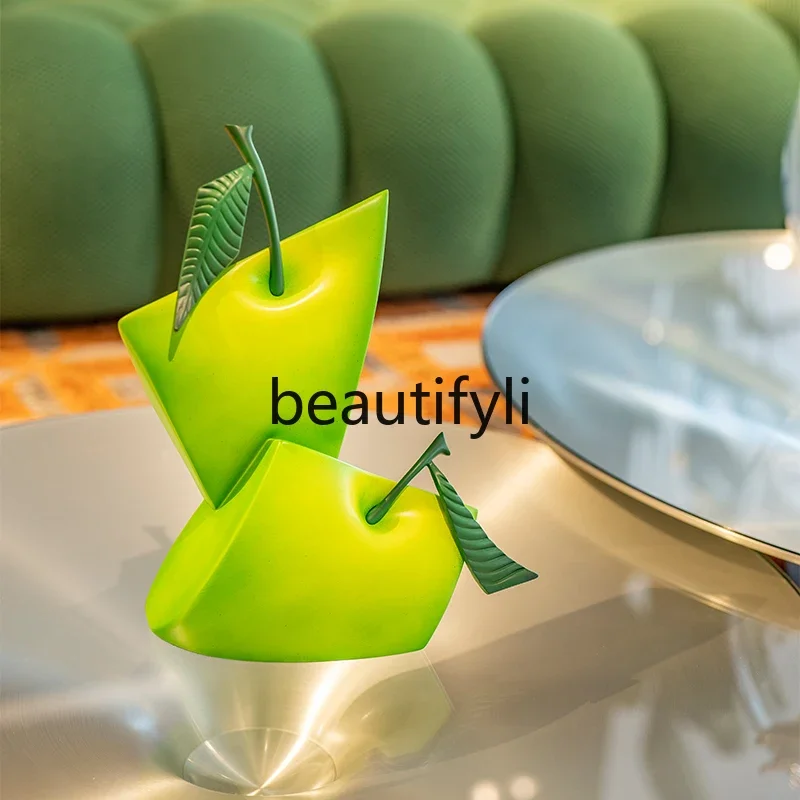 Скульптура орнамент абстрактное украшение крыльца креативный подарок яблоко