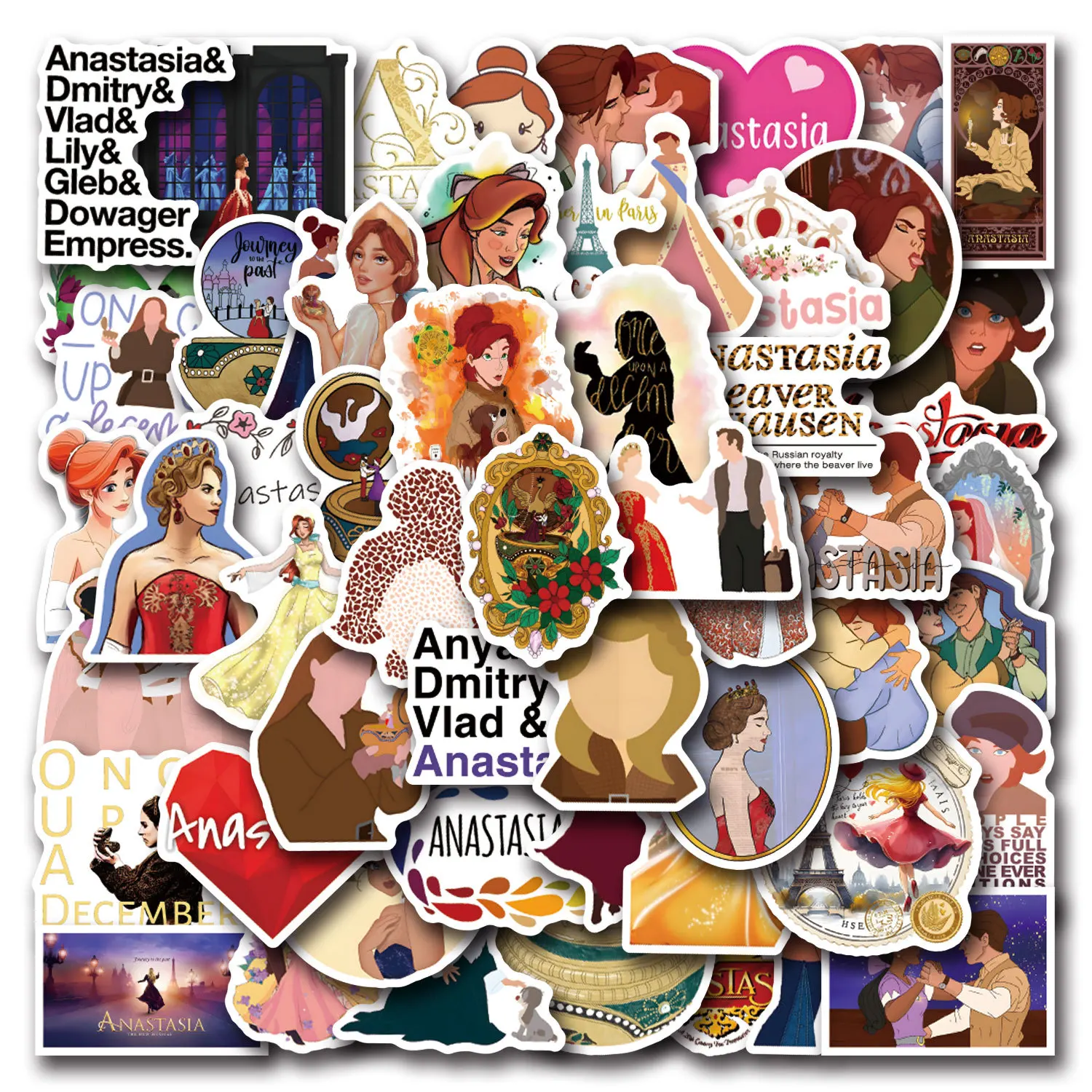 10/30/55 шт. Мультяшные наклейки с граффити