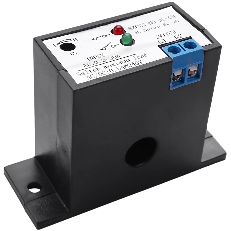 

Hot Current Mutual Inductance Switch SZC23-NO-AL-CH Normally Open Current Detection Switch For AC Current Isolation Monitoring C
