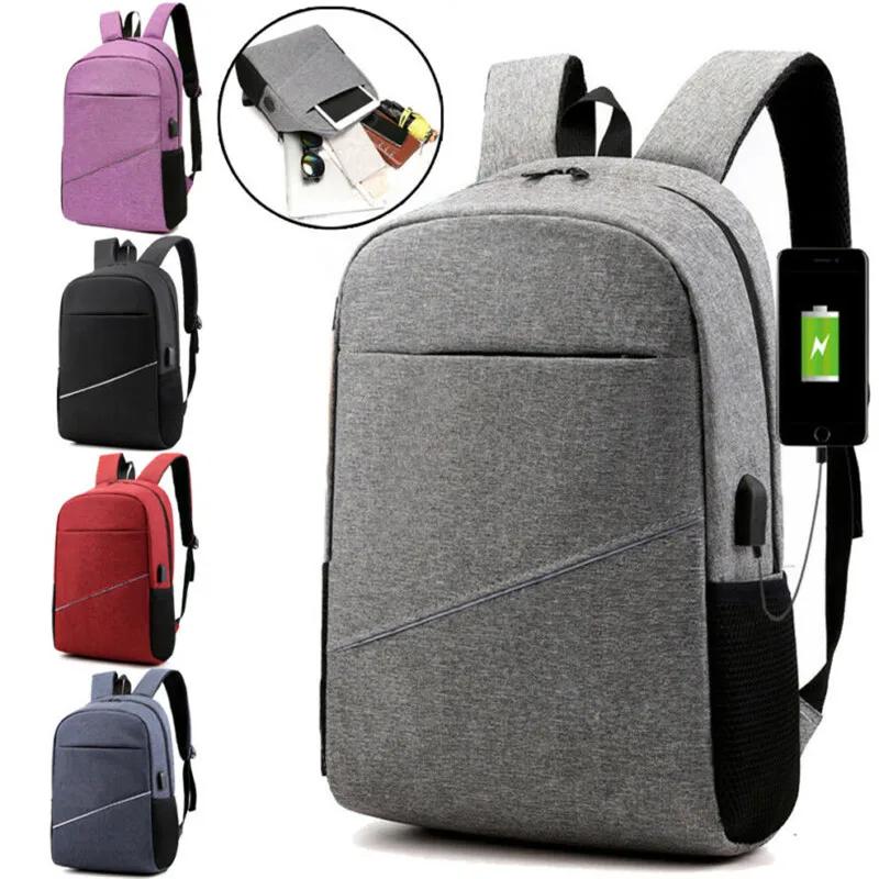 

Multifunction USB Charging Backpack Travel Anti-theft Casual Oxford Male Business Bag Student Computer Notebook Backpacks 2022