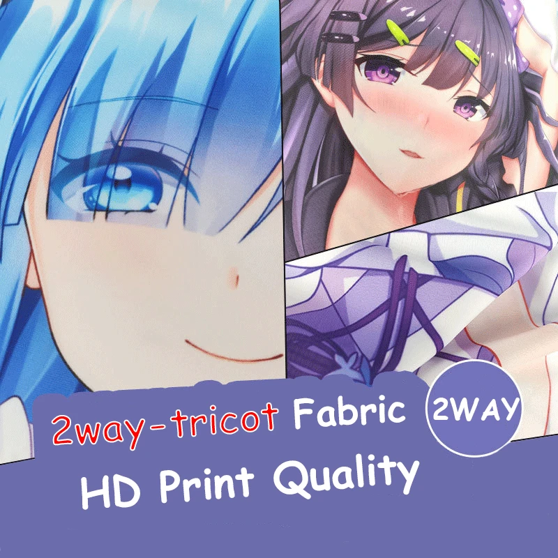 Подушка надувная дакимакура аниме Waifu DVA Zero Two Half Body Dakimakura Onahole емкость воздушная