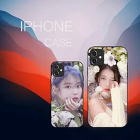 iu famous korean singer phone case for iphone 12 11 13 7 8 6 s plus x xs xr pro max mini shell
