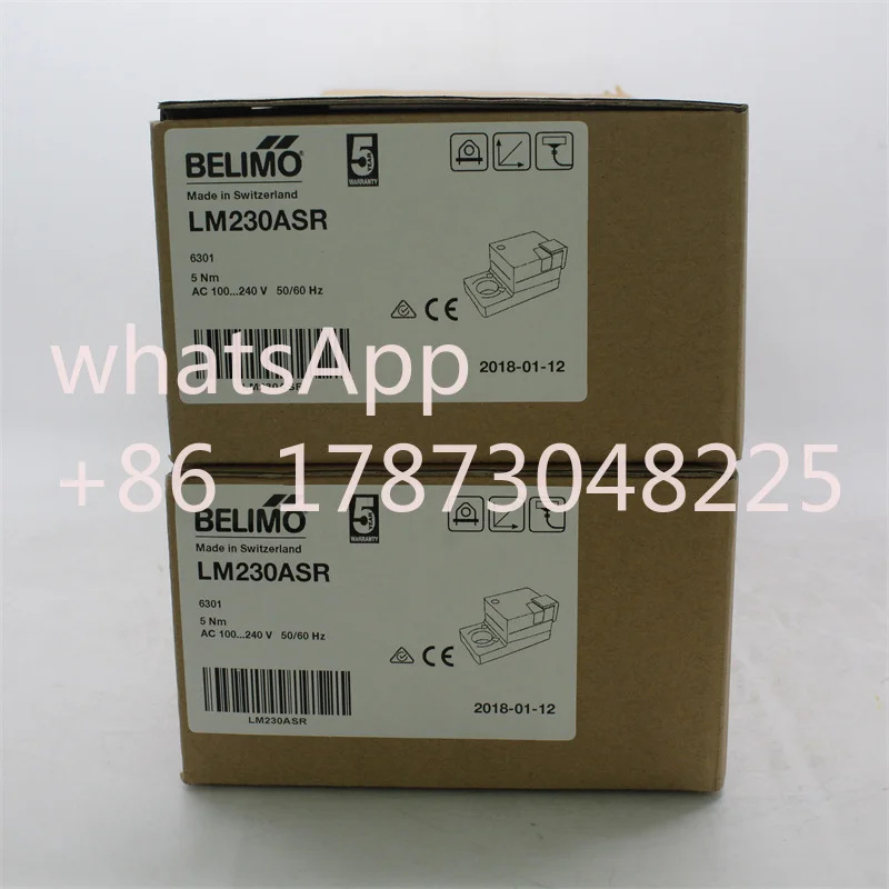 BELIMO LM230ASR модуляционный привод заслонки 2-10 В 5 Нм 220 для управляющих воздушными