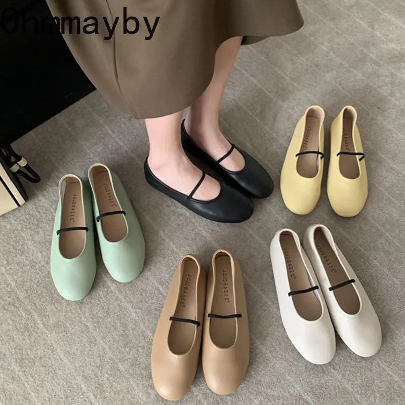 

Spring Autumn Slip On Ballet Women Shoes Fashion Shallow Women Flat Shoes Ladies Casual Soft Sole Ballerina Shoe