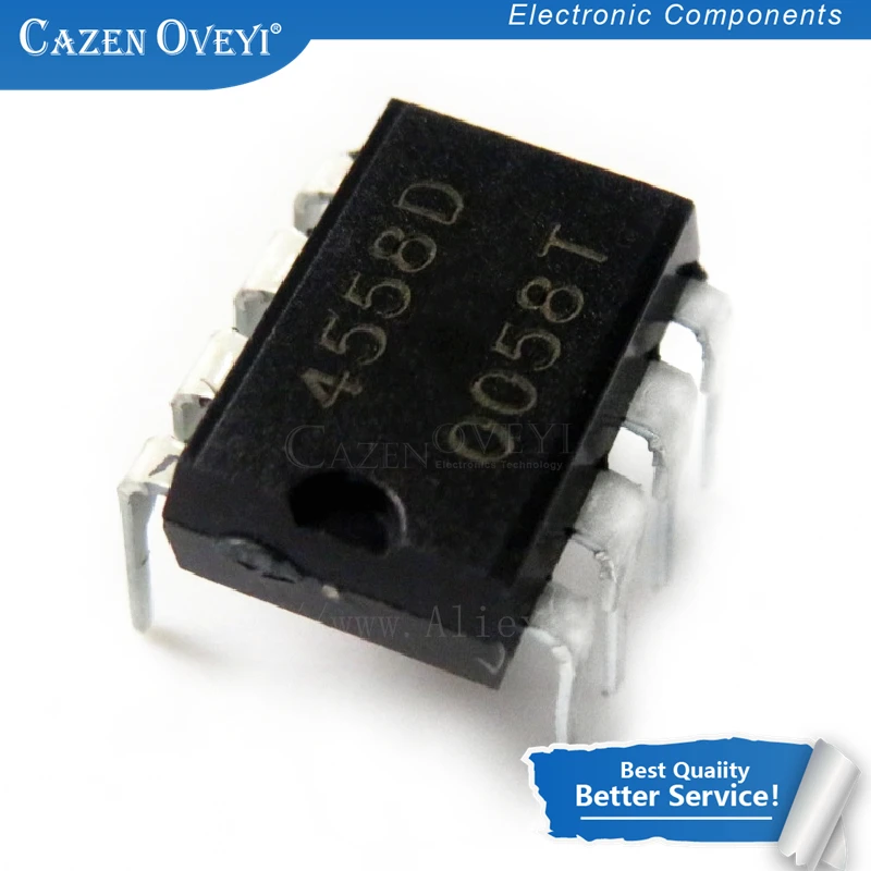 

50pcs/lot NJM4558DD NJM4558 4558D PJ4558 UTC4558 DIP-8 In Stock