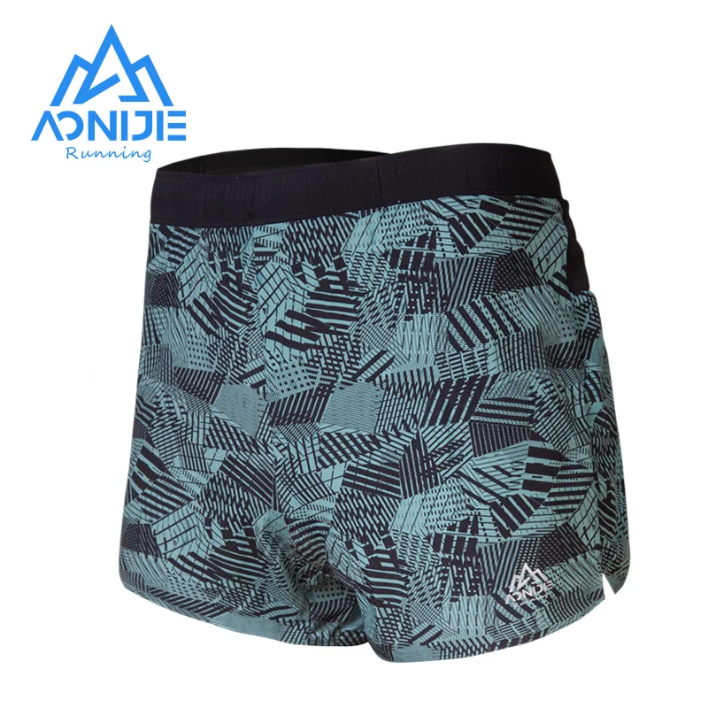 

AONIJIE FM5151 Man Male Outdoor Sports Quick Drying Shorts Athletic Trunks Short Pants For Running Soccer High Jump Gym Marathon