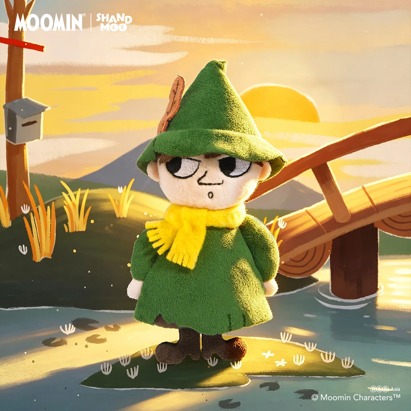 Фото Новая коллекционная фигурка Moomin Shandmoo Blind Box из серии Moomin Valley: милый эльф, подарок на день рождения, украшение для дома, в наличии №2