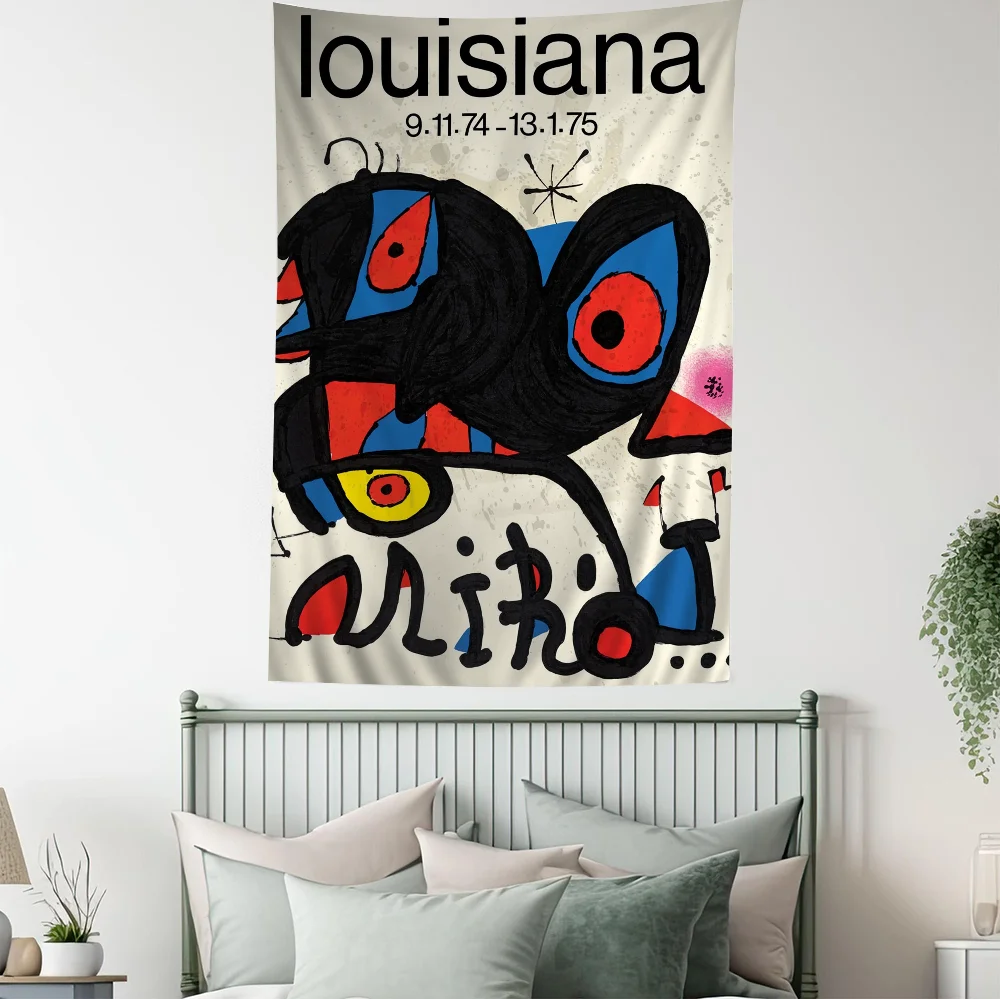 Джоан Миро Висит Богемный Гобелен Богемные Настенные Гобелены Мандала Дешевые