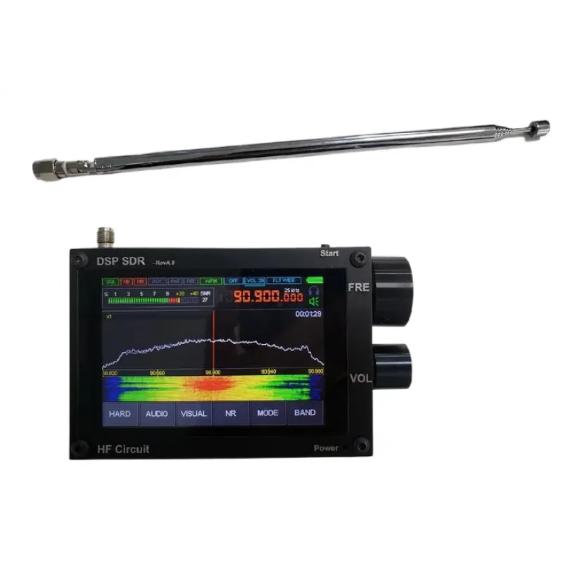 HIFI более толстый 3 5 дюйма 50 кГц-200 МГц/2 ГГц малахитовый DSP Malahit SDR коротковолновый