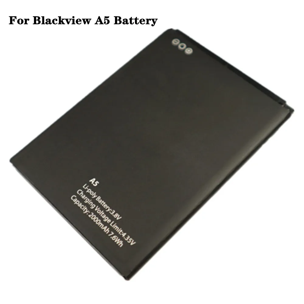 

2000mAh For Blackview A5 A 5 Back Up Phone Replacement Bateria Batteries